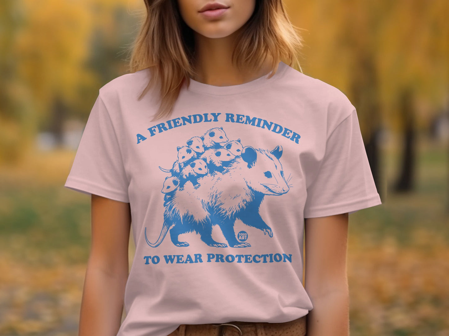 A Friendly Reminder to Wear Protection T-shirt
