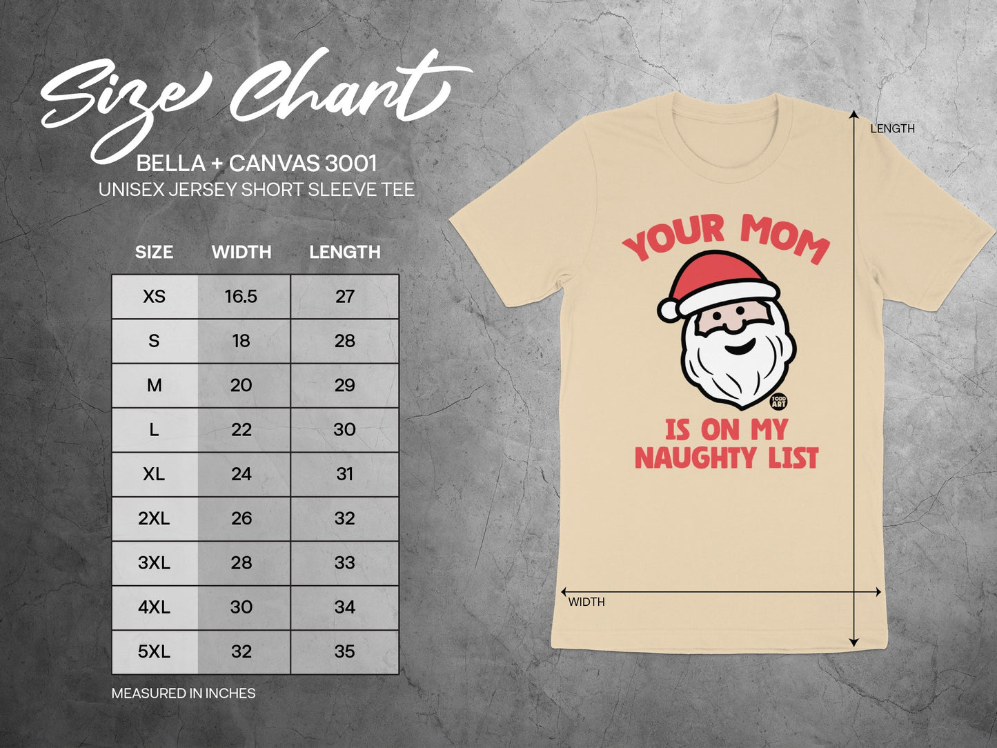 Your Mom Is On My Naughty List Unisex Shirt product