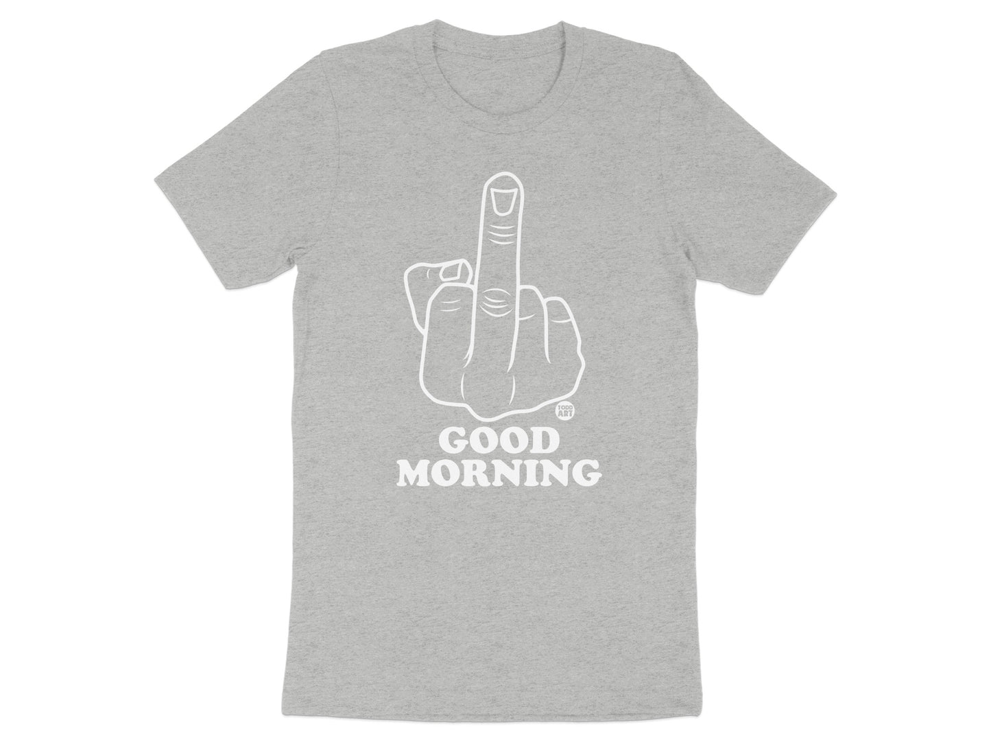 Good Morning Gesture Fun Graphic Tee product