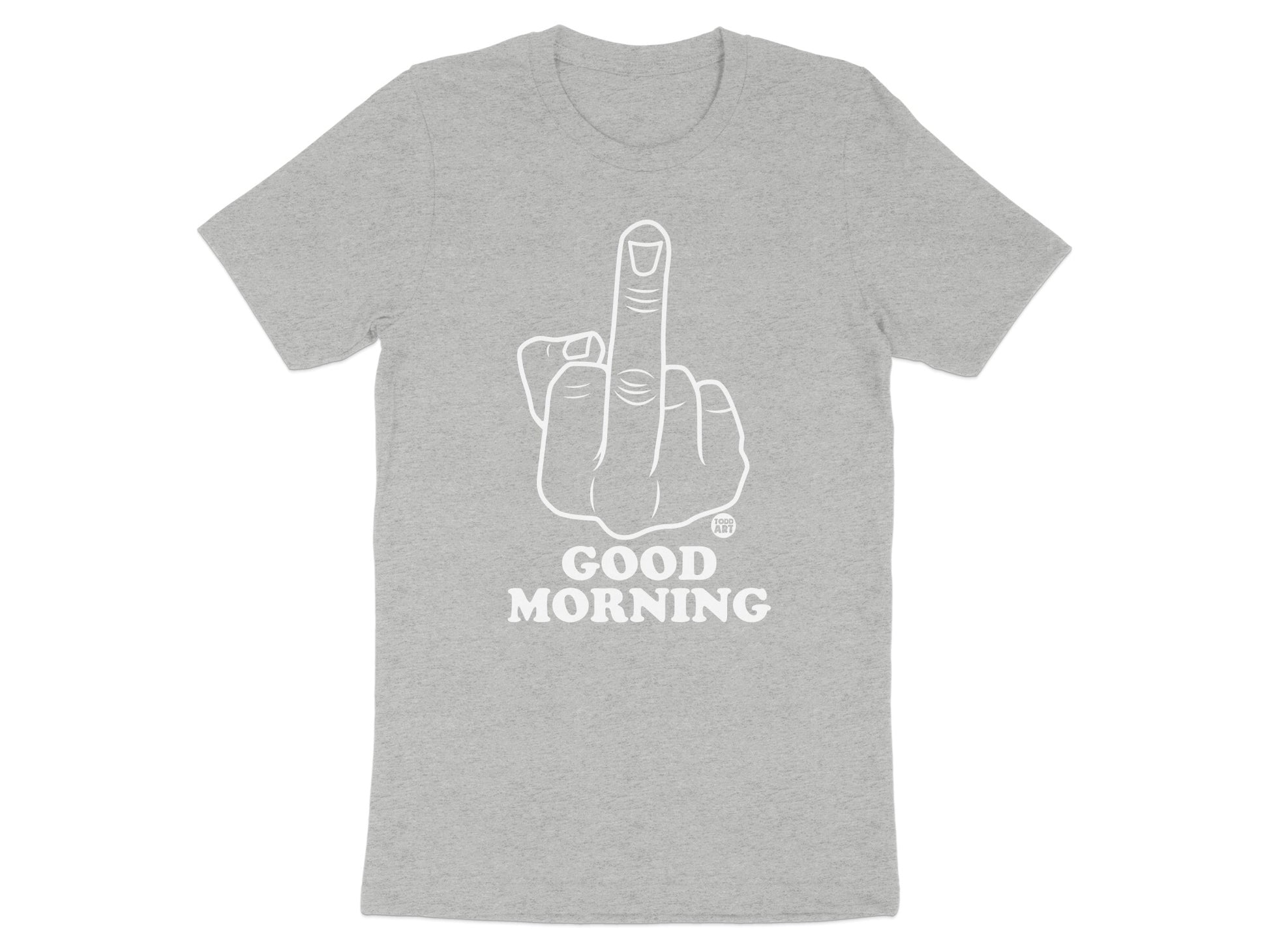 Good Morning Gesture Fun Graphic Tee product