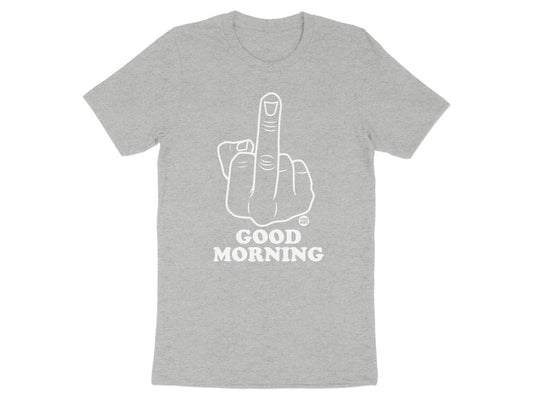 Good Morning Gesture Fun Graphic Tee product