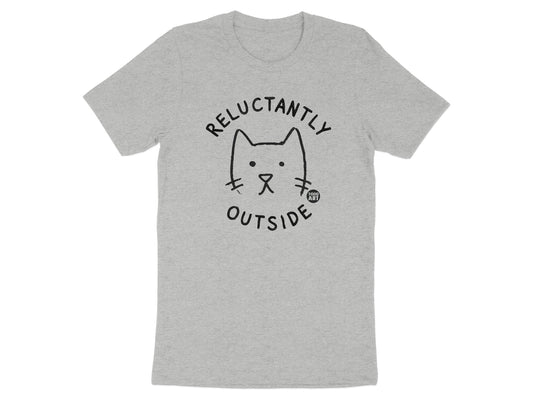 Reluctantly Outside Cat Graphic Relaxed Fit Shirt product