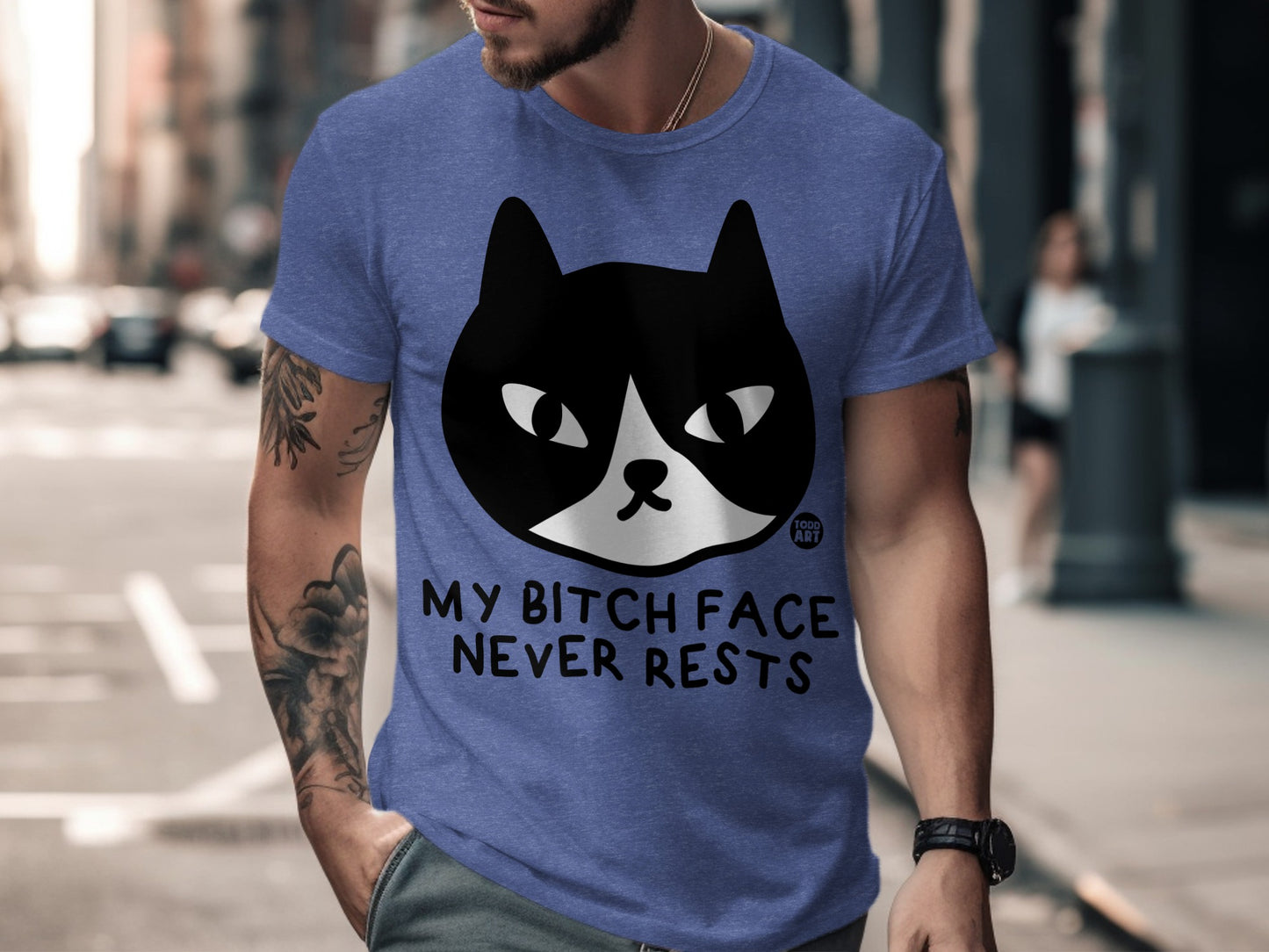 My Bitch Face Never Rests Graphic T-shirt product