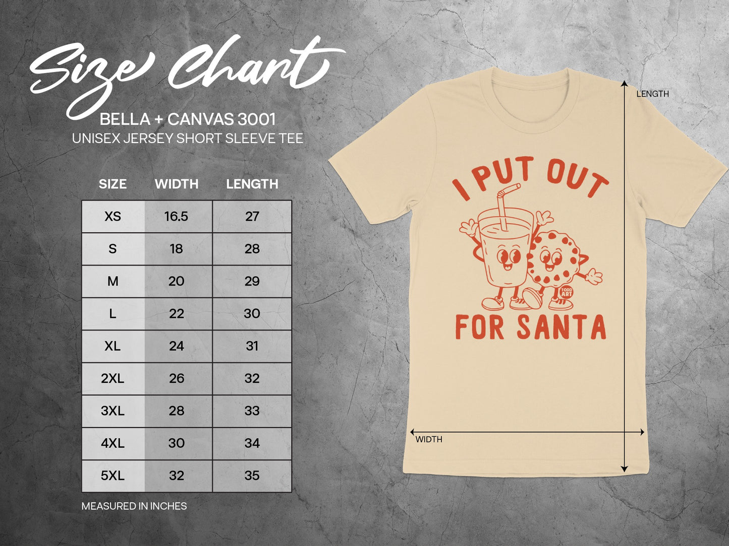 I Put Out For Santa Unisex Jersey Short Sleeve Tee product