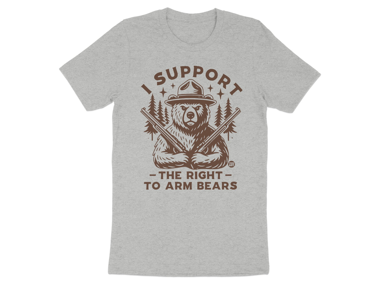 I Support The Right To Arm Bears Graphic T-shirt product