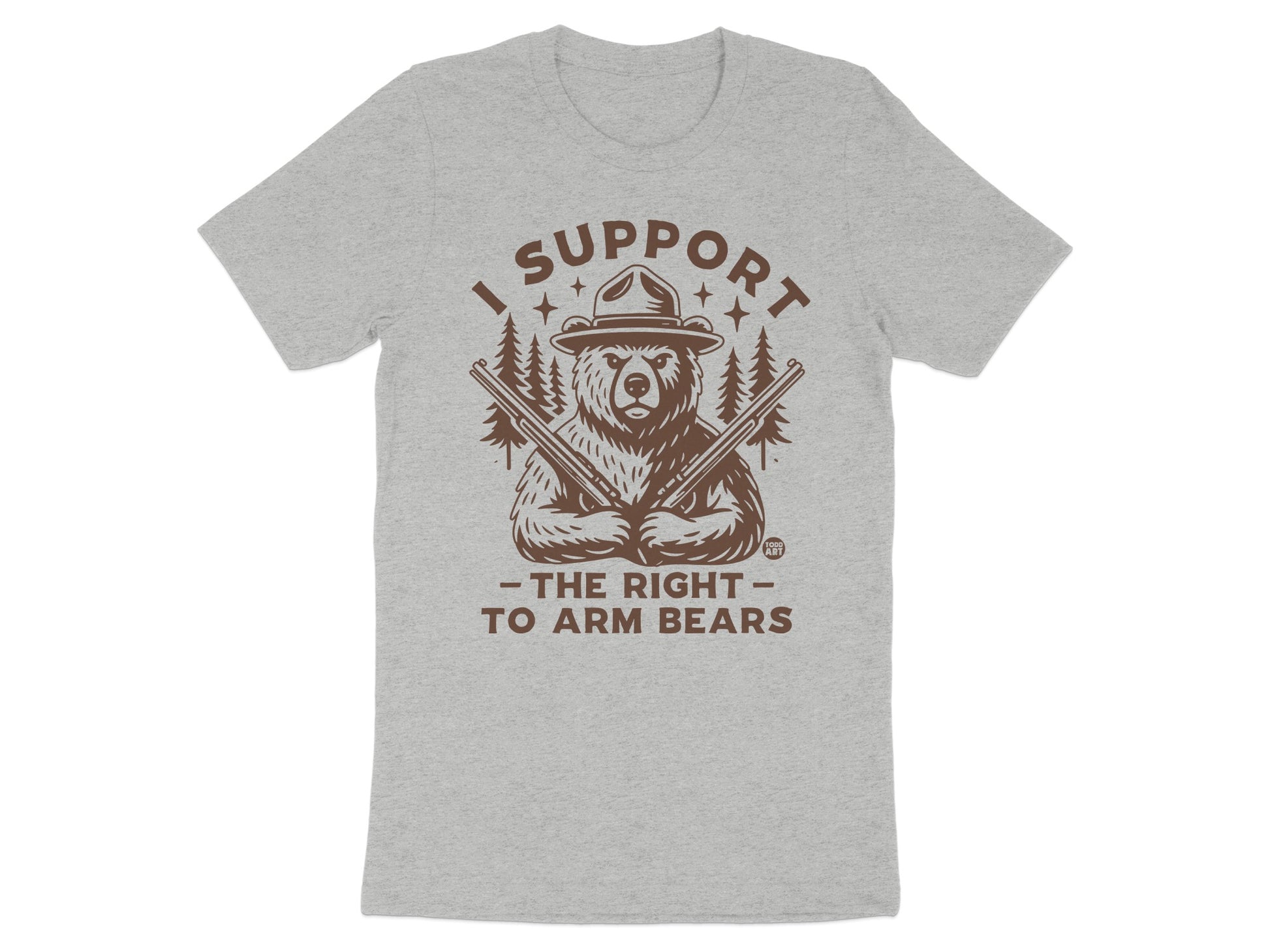I Support The Right To Arm Bears Graphic T-shirt product