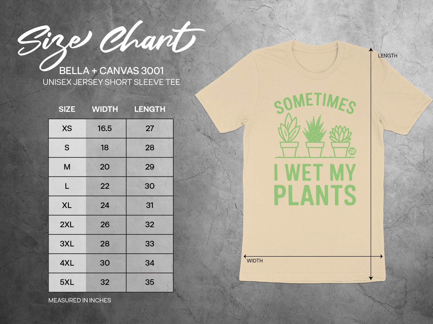 Sometimes I Wet My Plants Funny T-Shirt