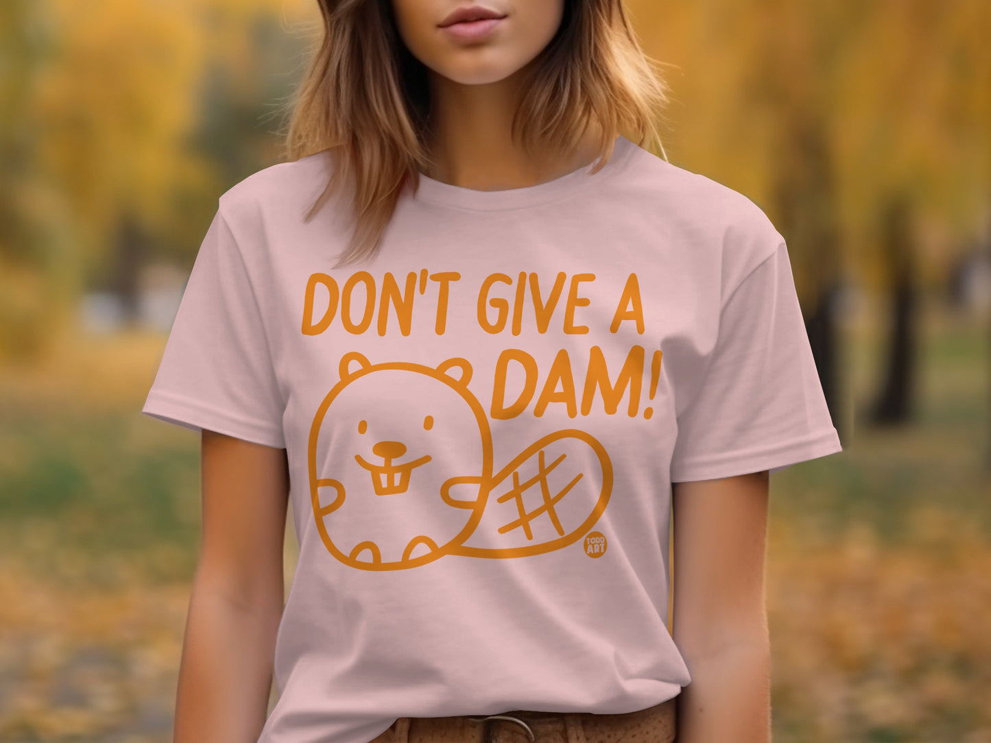 Don't Give a Dam Beaver Graphic T-shirt product