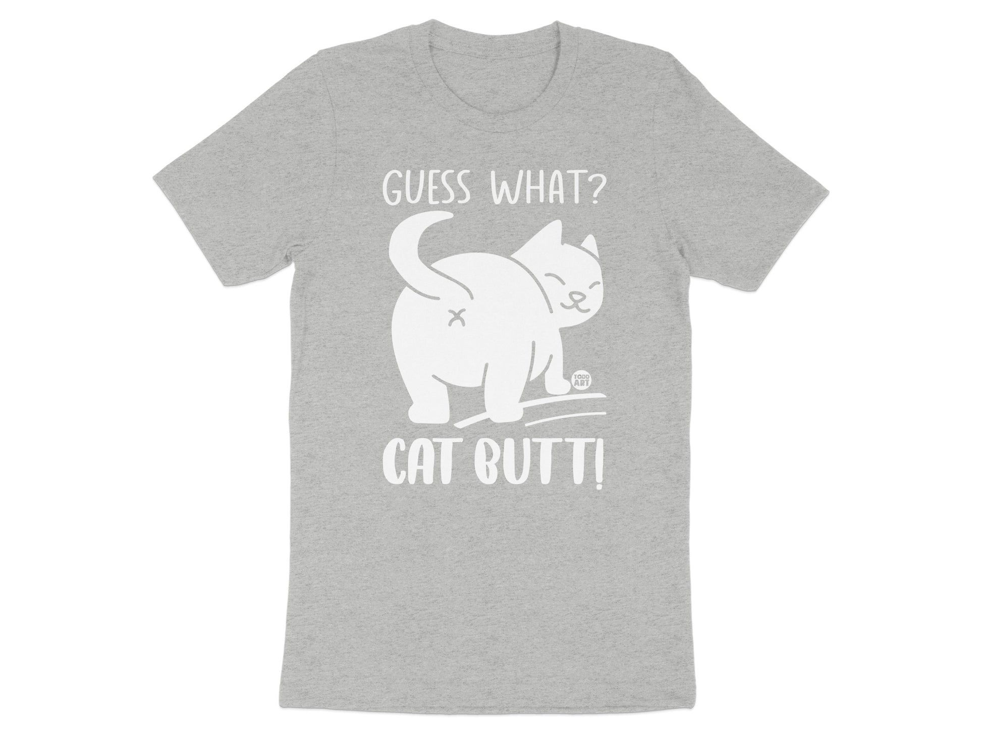 Guess What Cat Butt Funny Graphic T-Shirt product