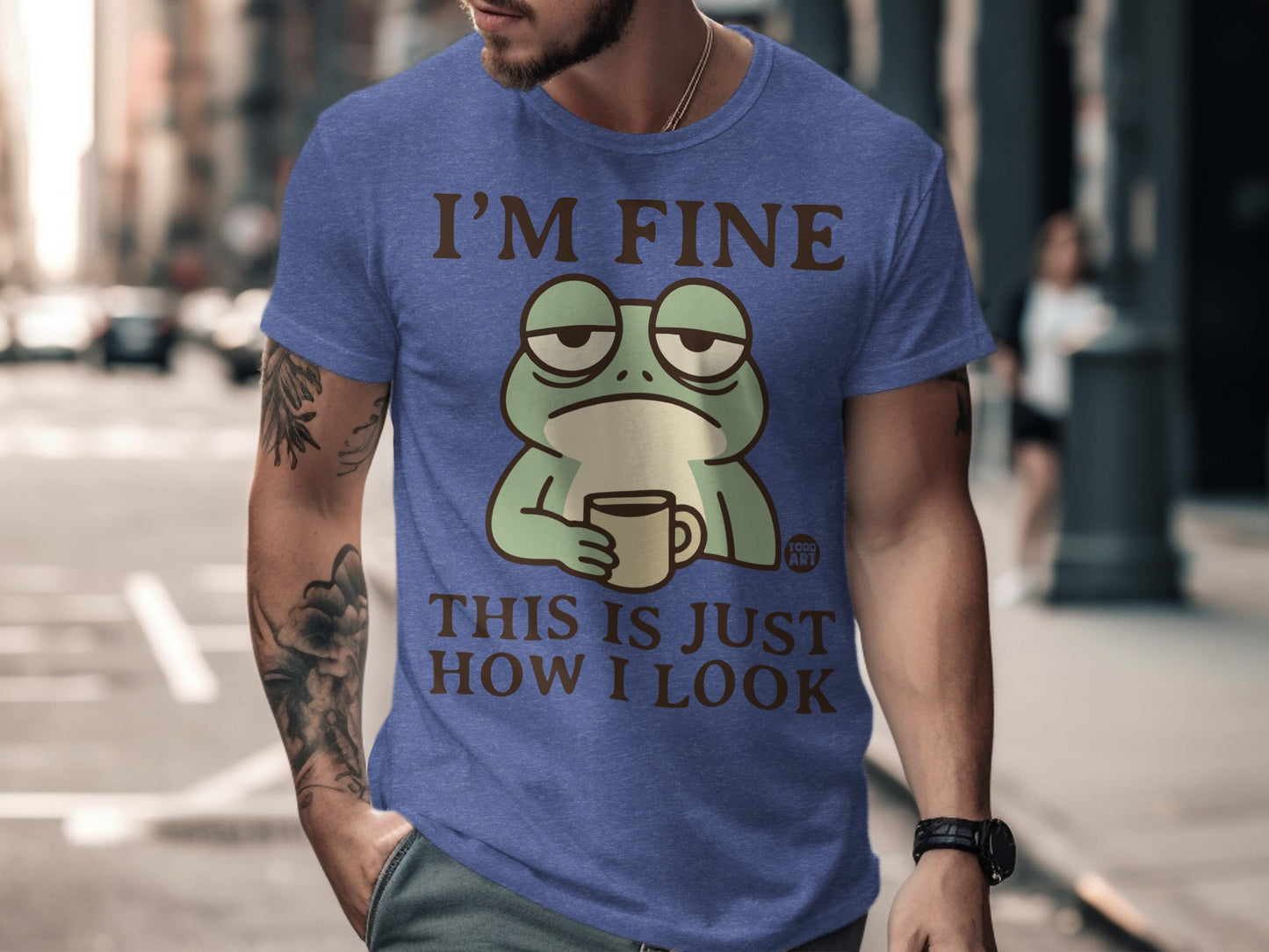 I'm Fine This Is Just How I Look T-Shirt product