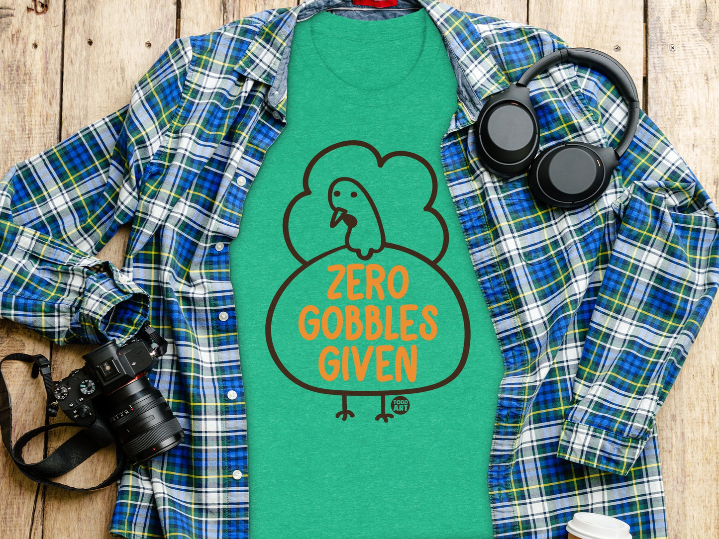 Zero Gobbles Given Graphic T-shirt product