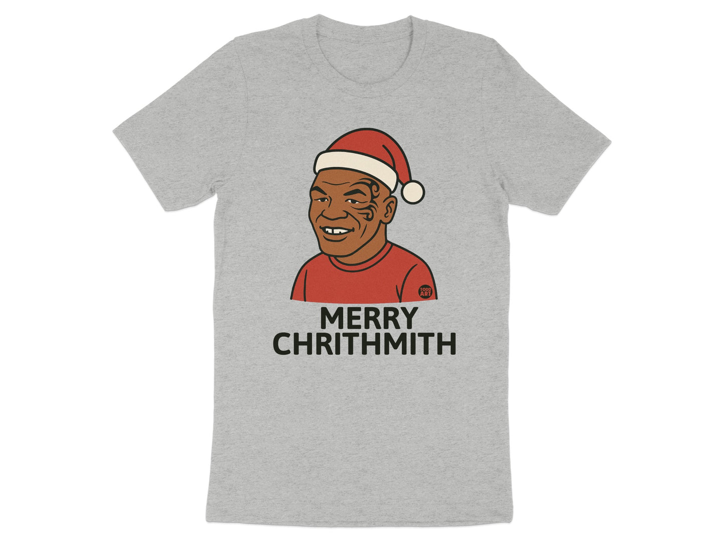 Merry Chrithmith Santa Graphic Tee Shirt product