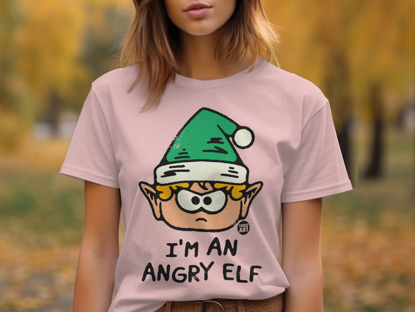 Funny Elf Graphic Design Unisex Casual Wear Product