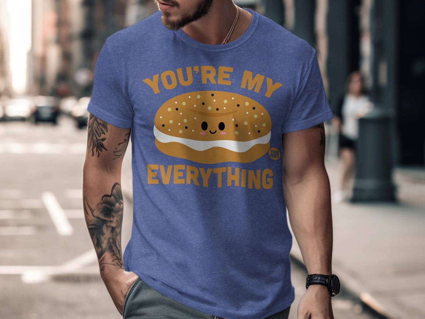 You're My Everything Bagel Fun Statement Shirt product