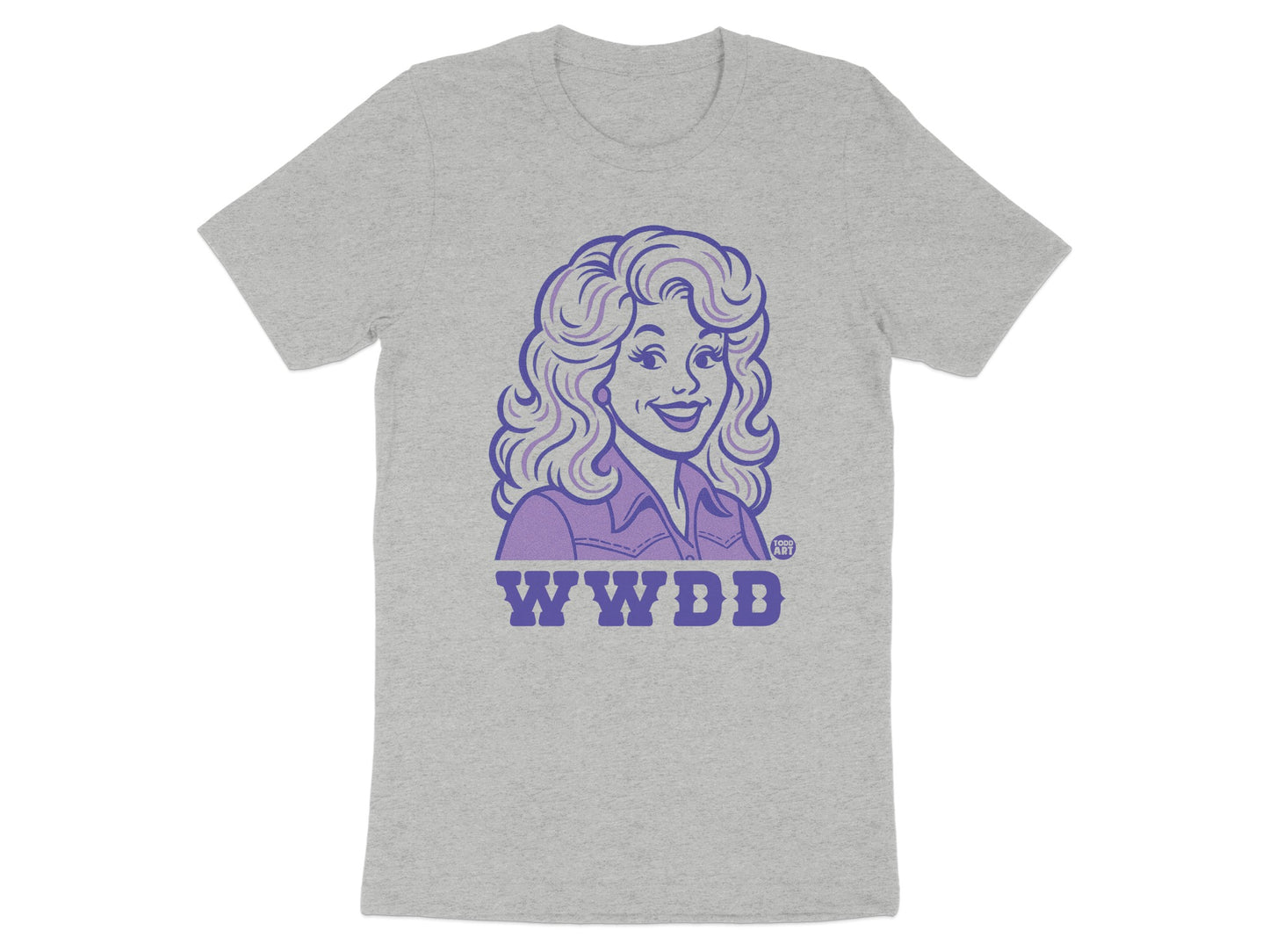 WWDD Graphic Tee with Retro Styled Artwork