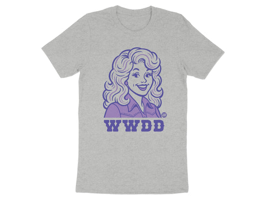 WWDD Graphic Tee with Retro Styled Artwork