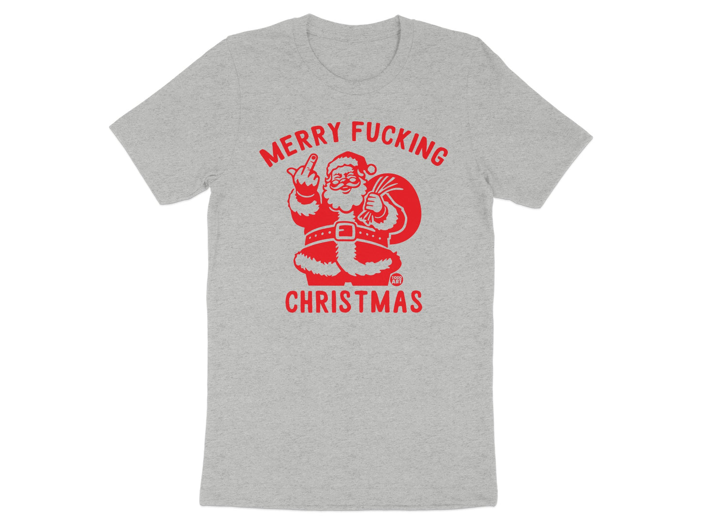 Merry Fucking Christmas Santa Graphic T-Shirt product type