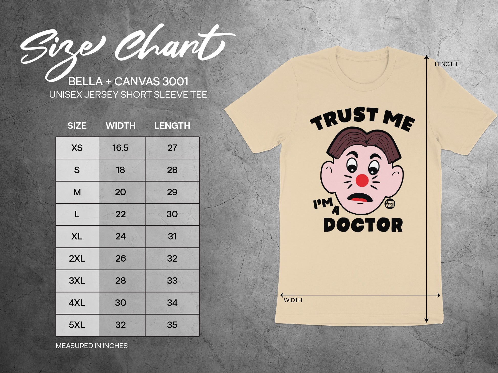 Trust Me I'm A Doctor Unisex Jersey Short Sleeve Tee