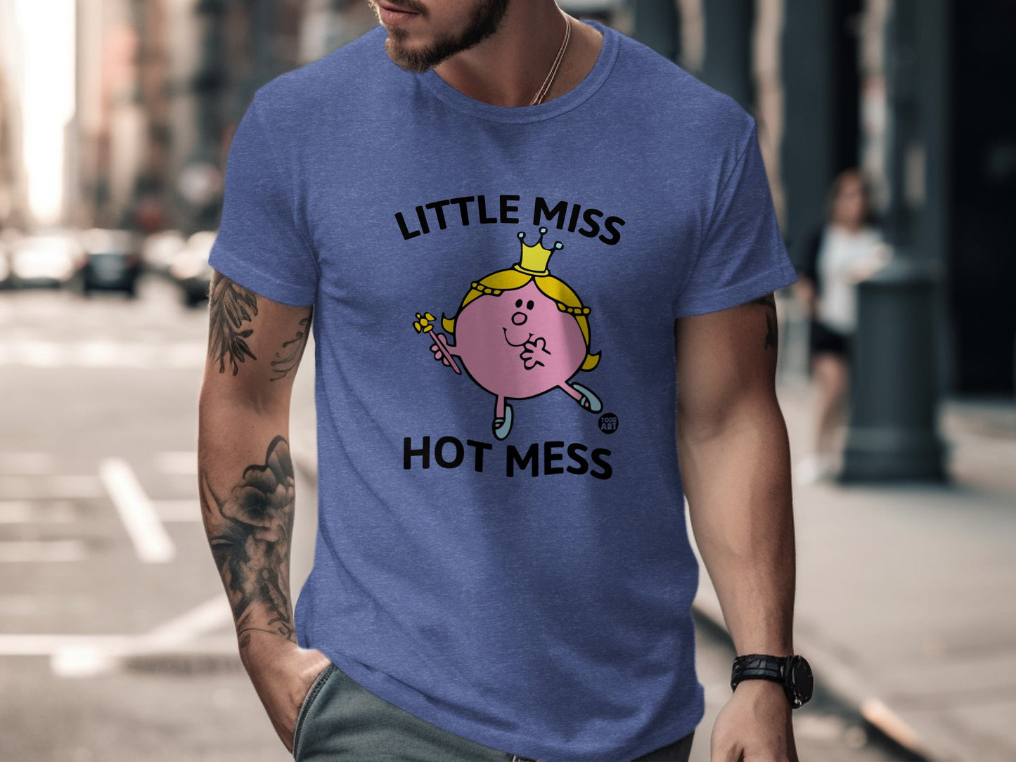 Little Miss Hot Mess Graphic T-shirt Product
