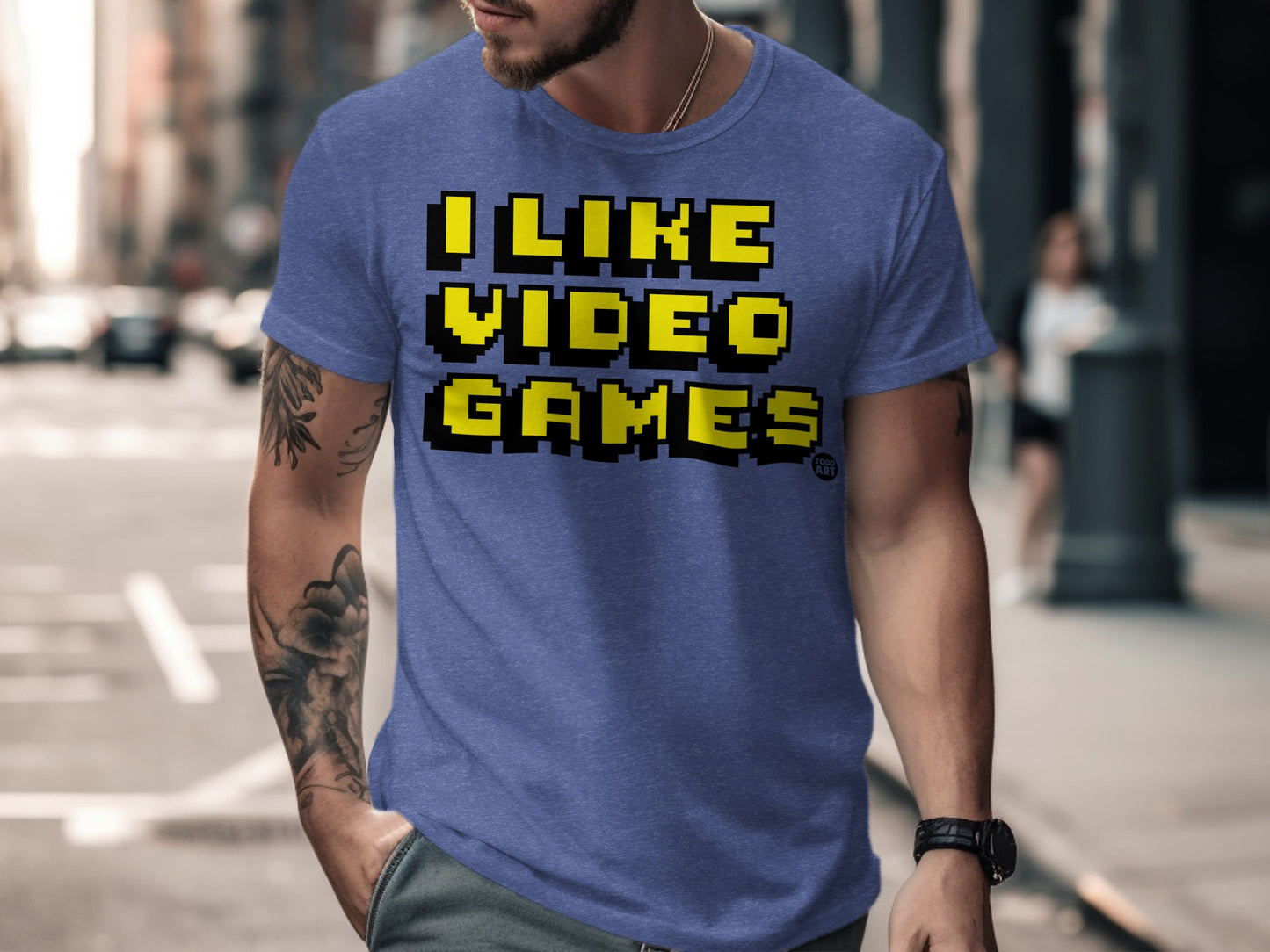I Like Video Games Graphic Printed T-shirt product