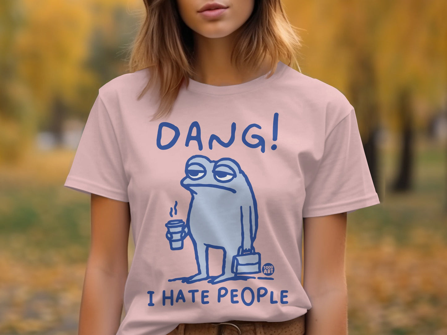 Dang I Hate People Graphic Tee product