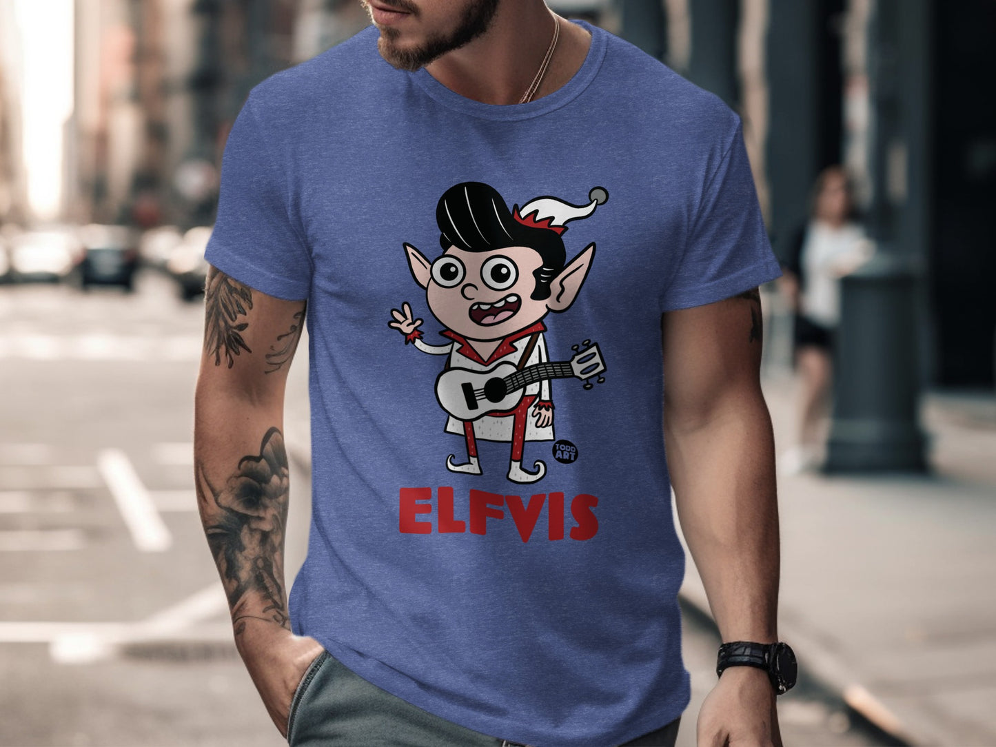 ELFVIS Graphic Tee Street Style product type