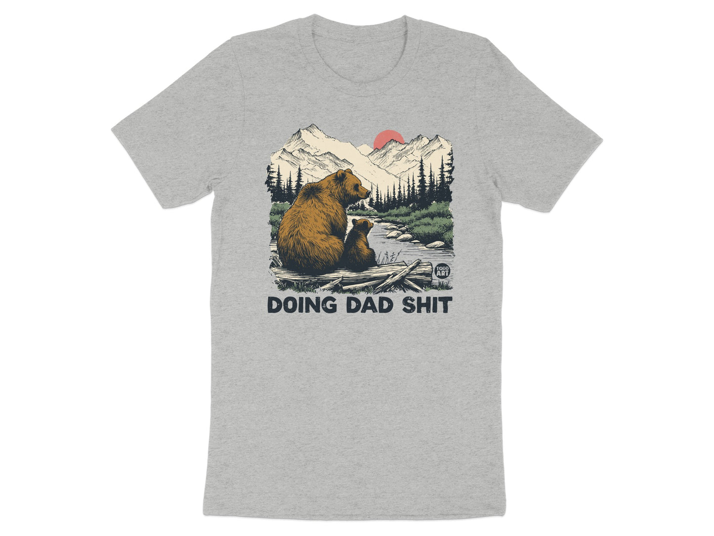 Doing Dad Shit Bear Mountains T-shirt product