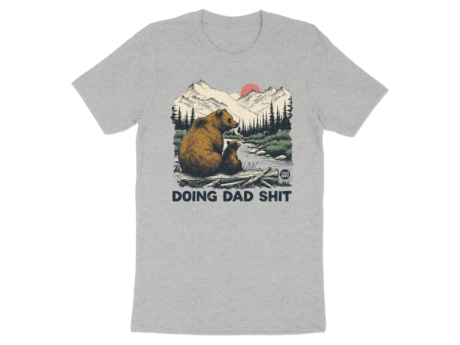 Doing Dad Shit Bear Mountains T-shirt product