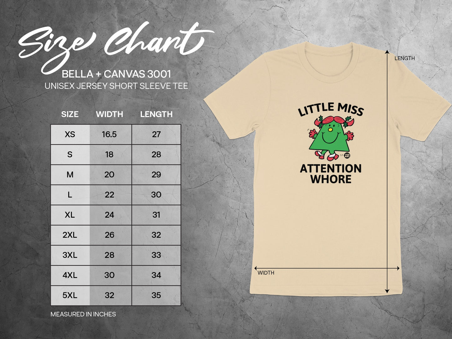 Little Miss Attention Whore Graphic Tee Shirt