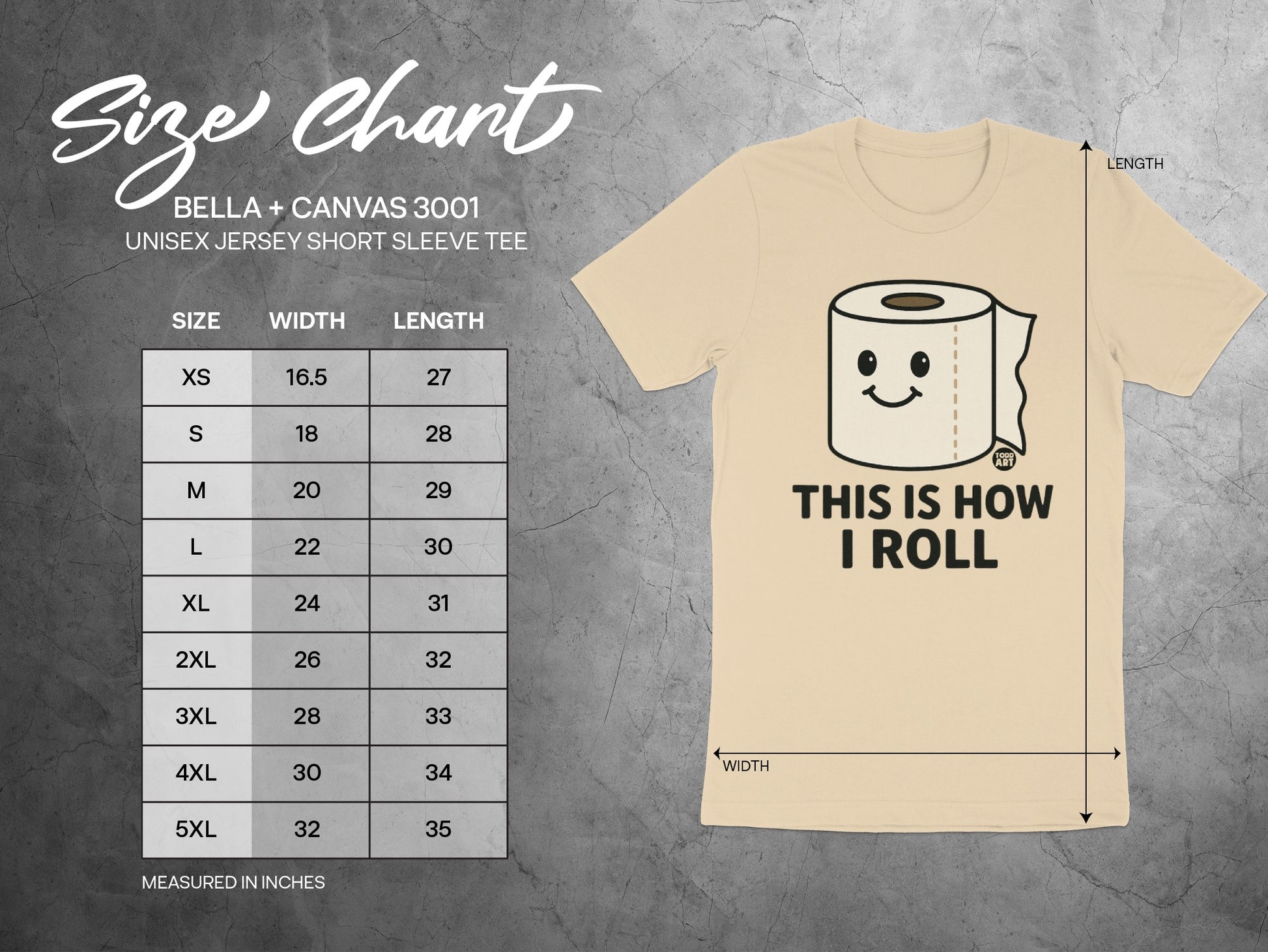 This is How I Roll Funny Toilet Paper Shirt