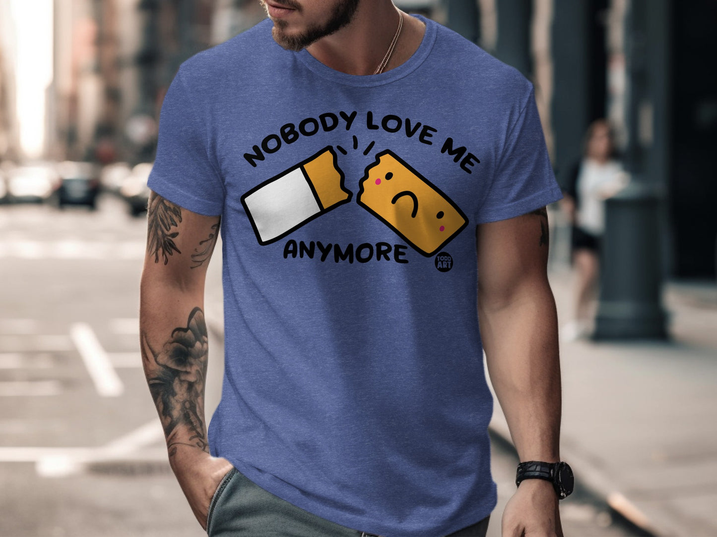 Nobody Love Me Anymore Graphic Print Shirt