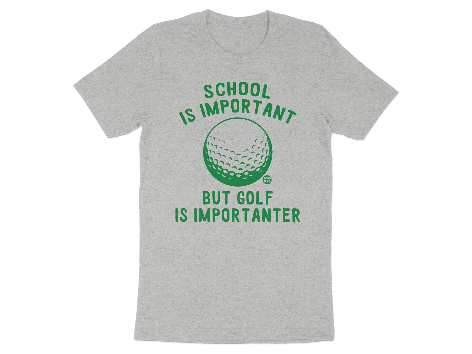 School Is Important But Golf Is Importanter Shirt