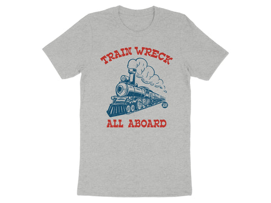 Train Wreck All Aboard Graphic T-Shirt product