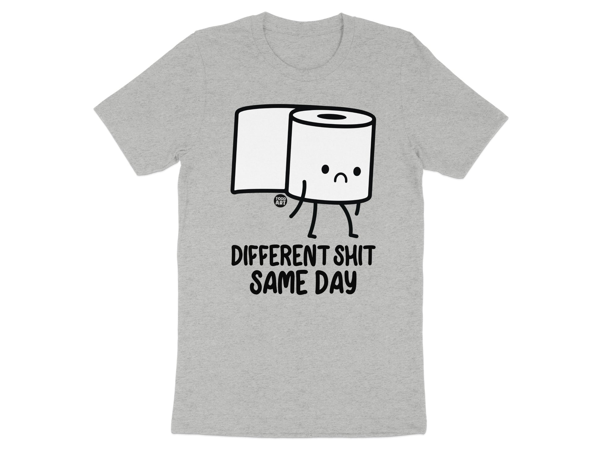 Different Shit Same Day Funny T-Shirt Product
