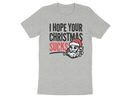 I Hope Your Christmas Sucks Santa Graphic Shirt product