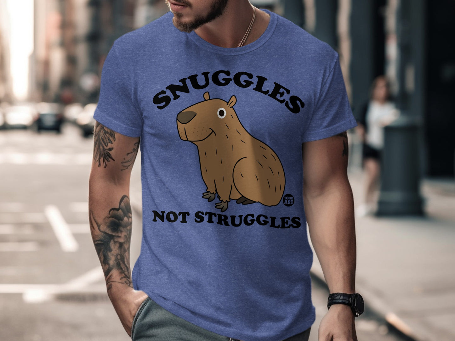 Snuggles Not Struggles Cartoon Shirt product type