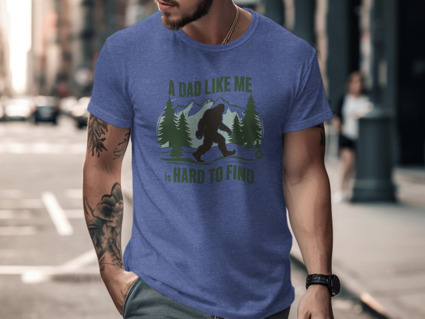 A Dad Like Me Is Hard To Find Sasquatch T-Shirt Product