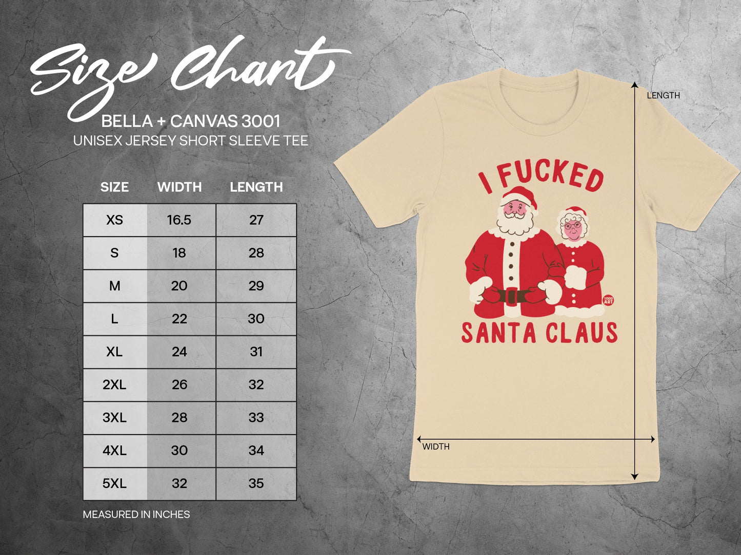 I Fucked Santa Claus Unisex Jersey Short Sleeve Tee product type