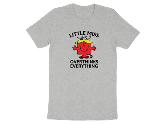 Little Miss Overthinks Everything graphic t-shirt