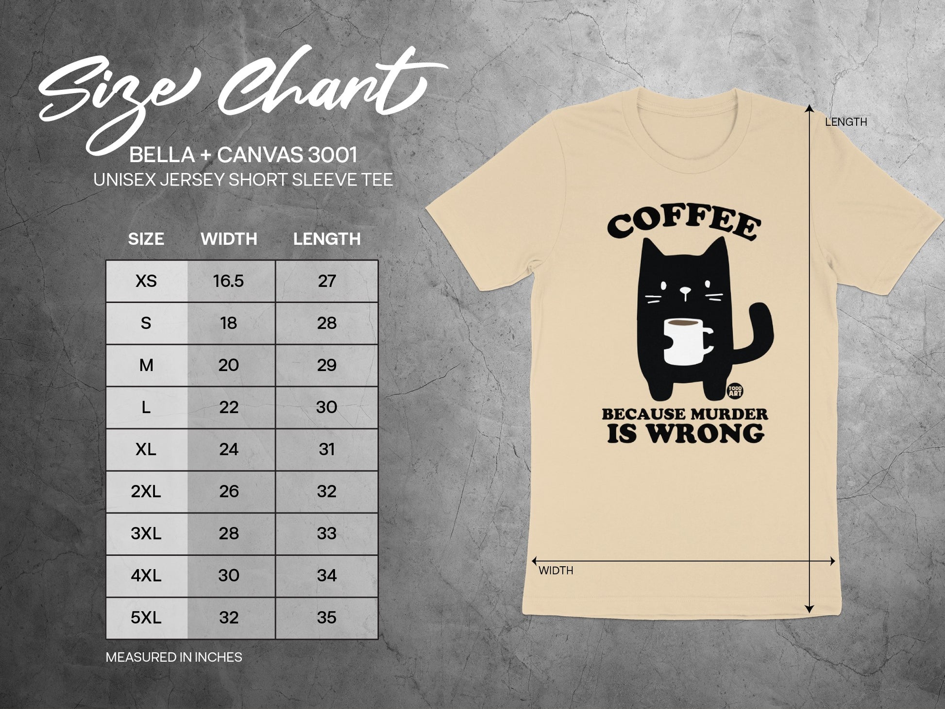 Coffee Because Murder Is Wrong Shirt product