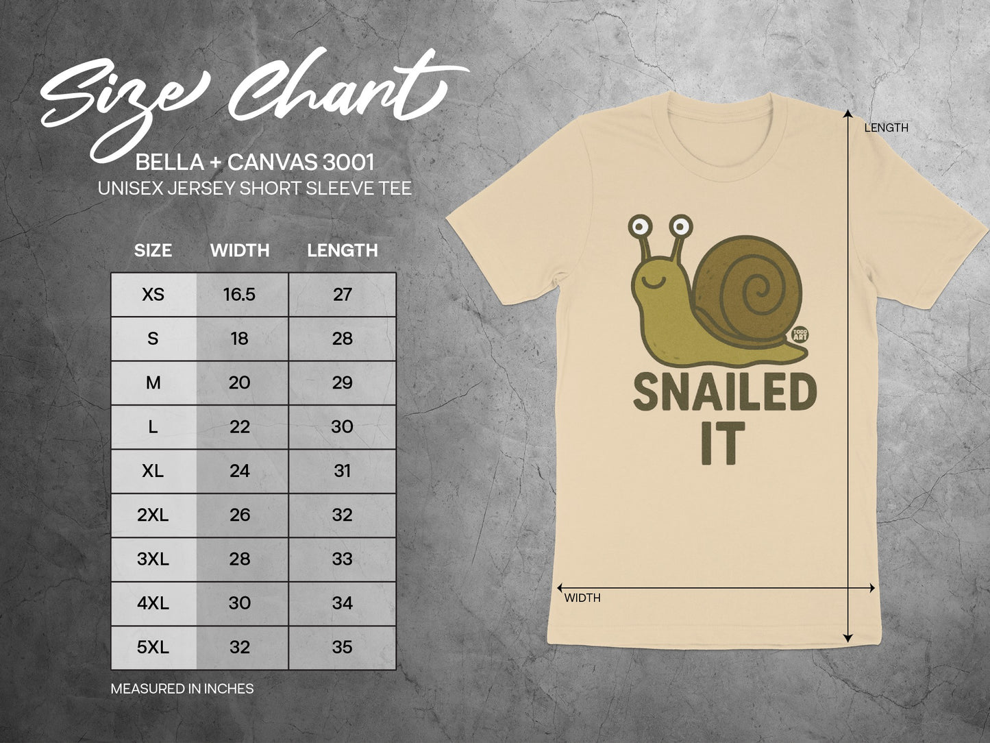 Snail Graphic Tee Unisex Jersey Stylish T-Shirt product type