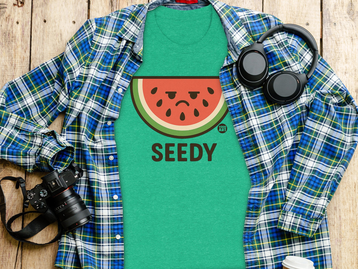 Seedy Graphic Watermelon Summer Vibes Shirt product
