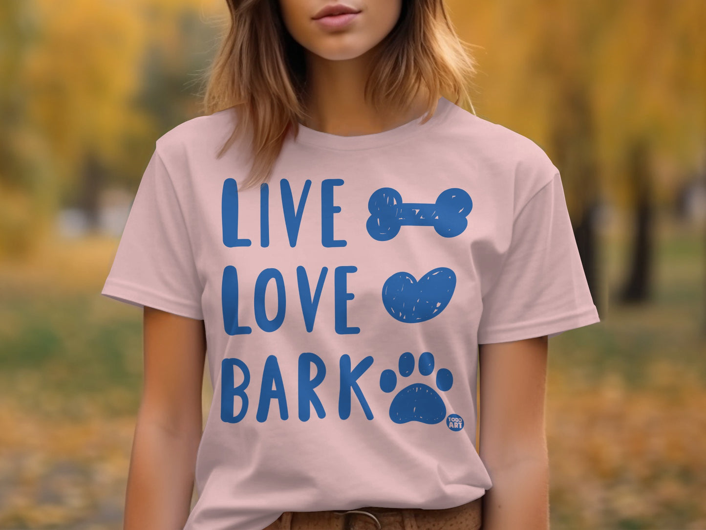 Live Love Bark Graphic T-Shirt product