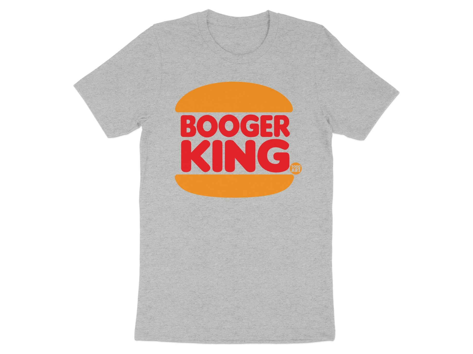 Booger King Parody Design T-shirt for Humorous Style