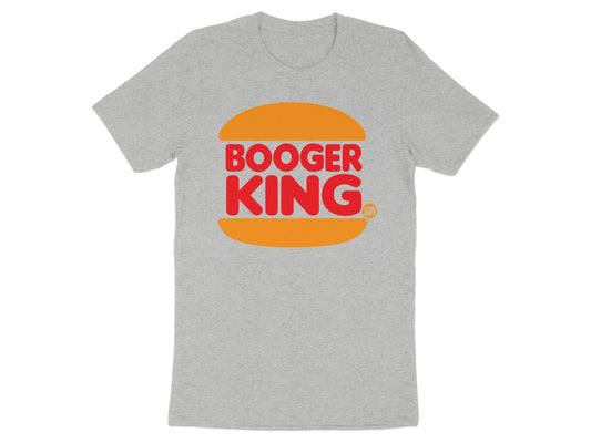 Booger King Parody Design T-shirt for Humorous Style