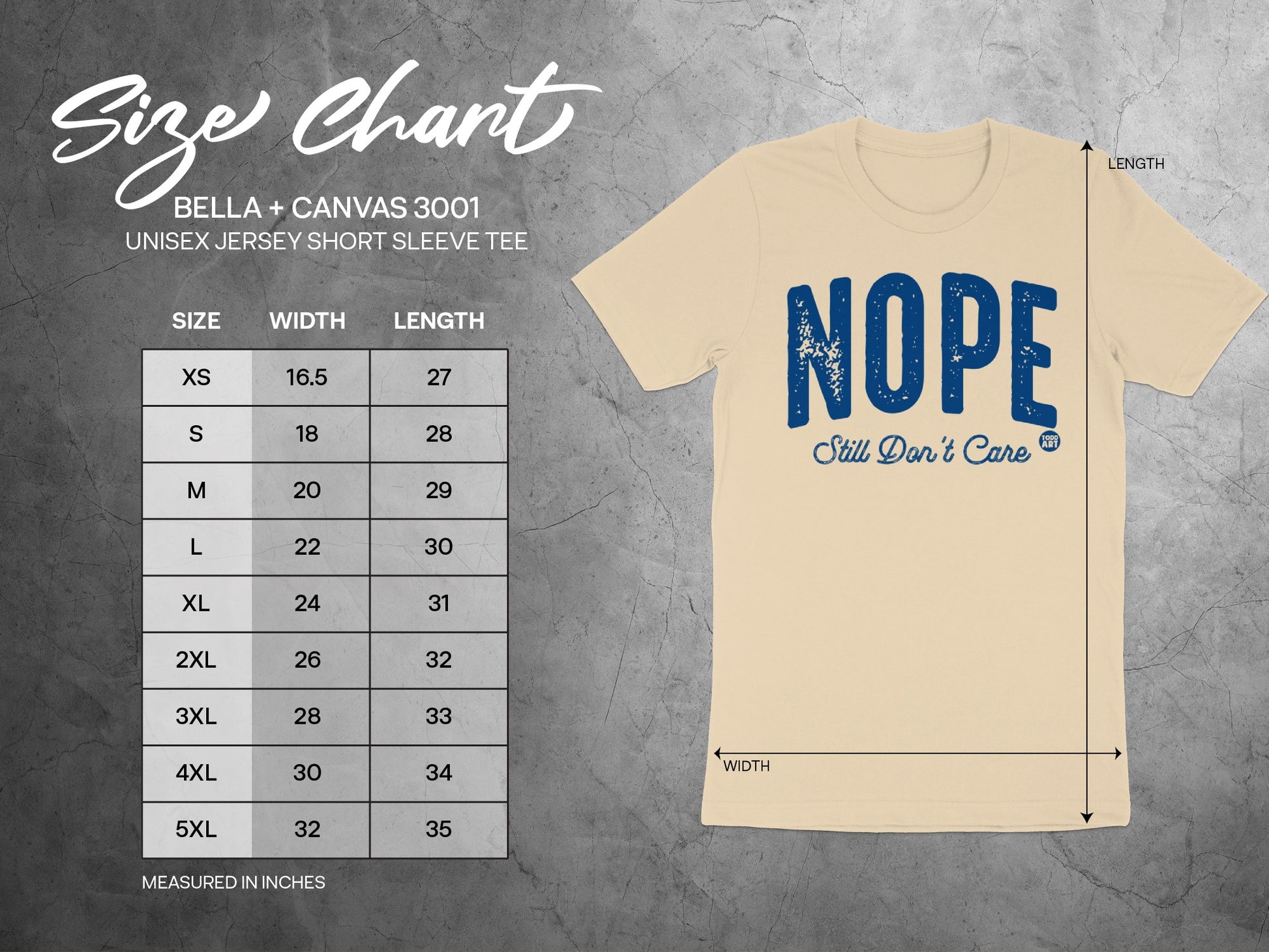 NOPE Still Don't Care Unisex Short Sleeve Tee product