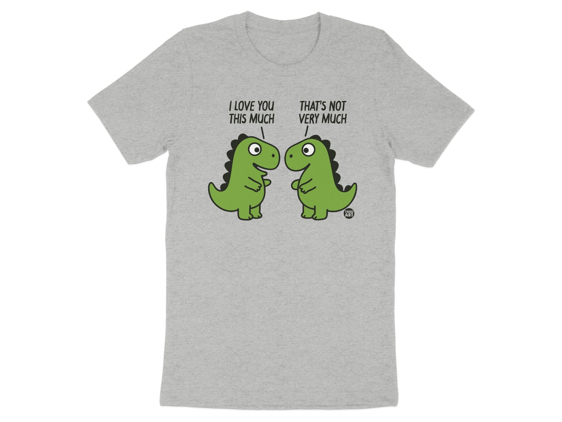 I Love You This Much Funny Dinosaur T-Shirt Product