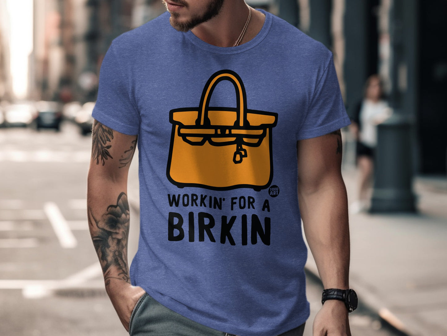 Workin' For A Birkin Statement T-shirt product type