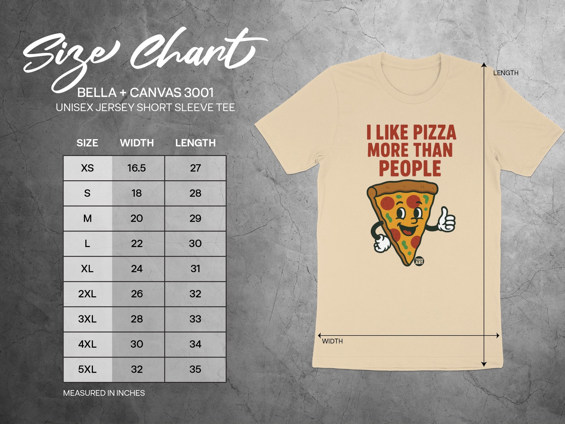 I Like Pizza More Than People Unisex Tee