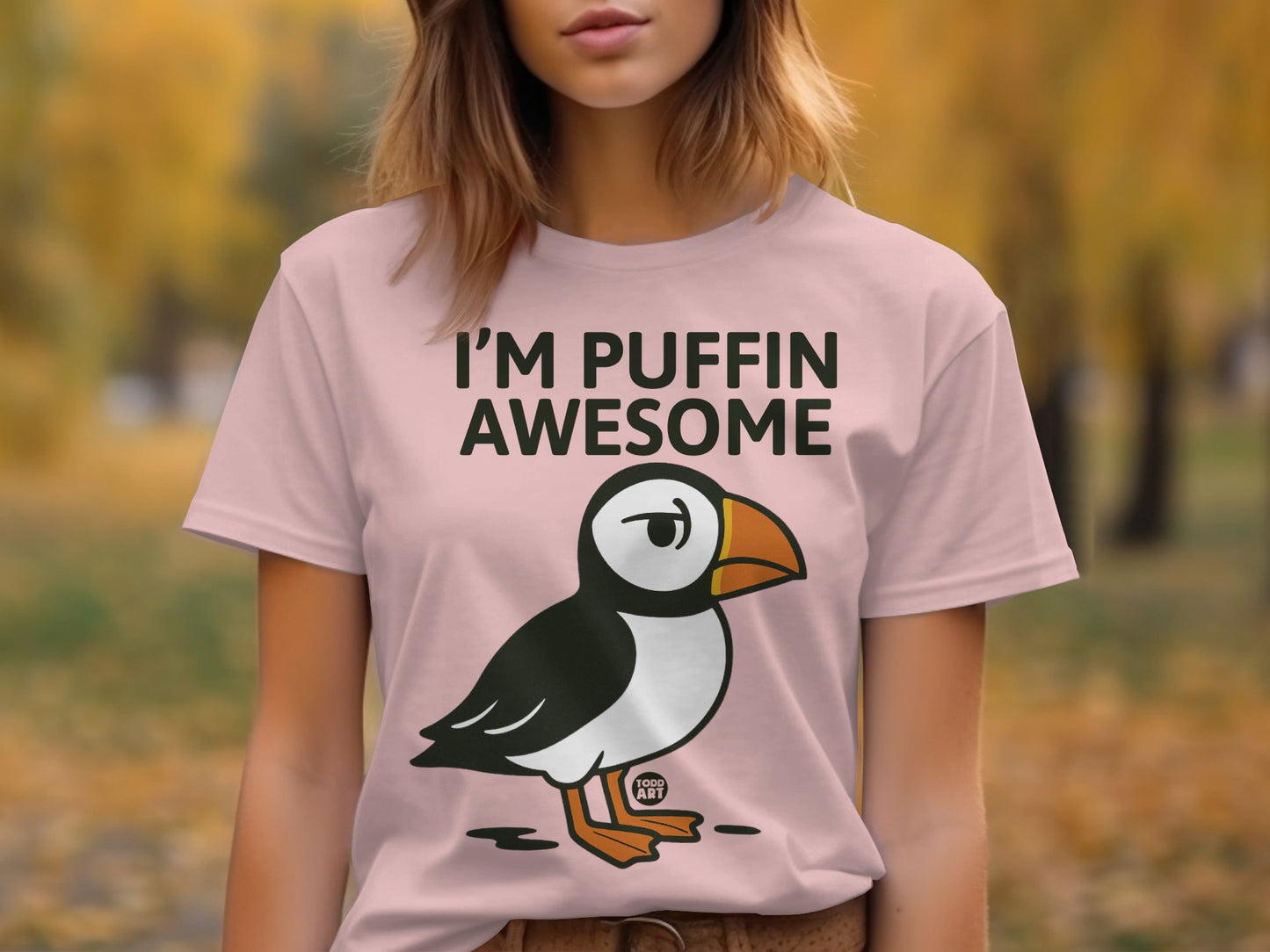 I'm Puffin Awesome Graphic Tee product